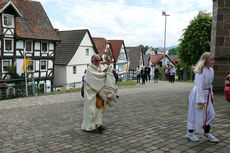 Fronleichnam in Zeiten der Corona-Pandemie (Foto: Karl-Franz Thiede)